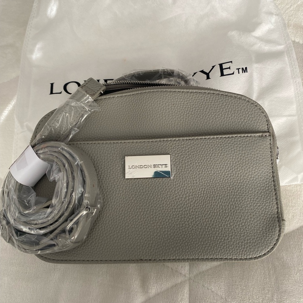 London Skye Pebbled Crossbody Bag